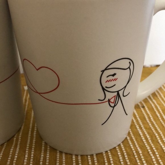 Set up to human touch coffee mugs man and woman love mugs - Picture 3 of 7